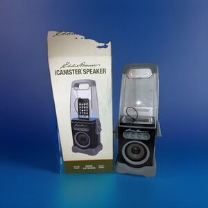 Eddie Bauer iCanister 5W MP3 Speaker for iPhone Android Waterproof 3.5mm Jack